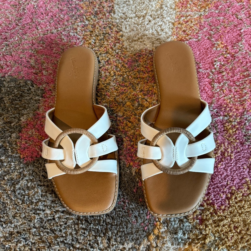 White Sandals